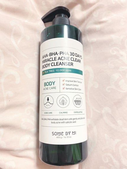 AHA·BHA·PHA 30デイズミラクルアクネボディクレンザー/SOME BY MI/ボディソープを使ったクチコミ(1枚目)