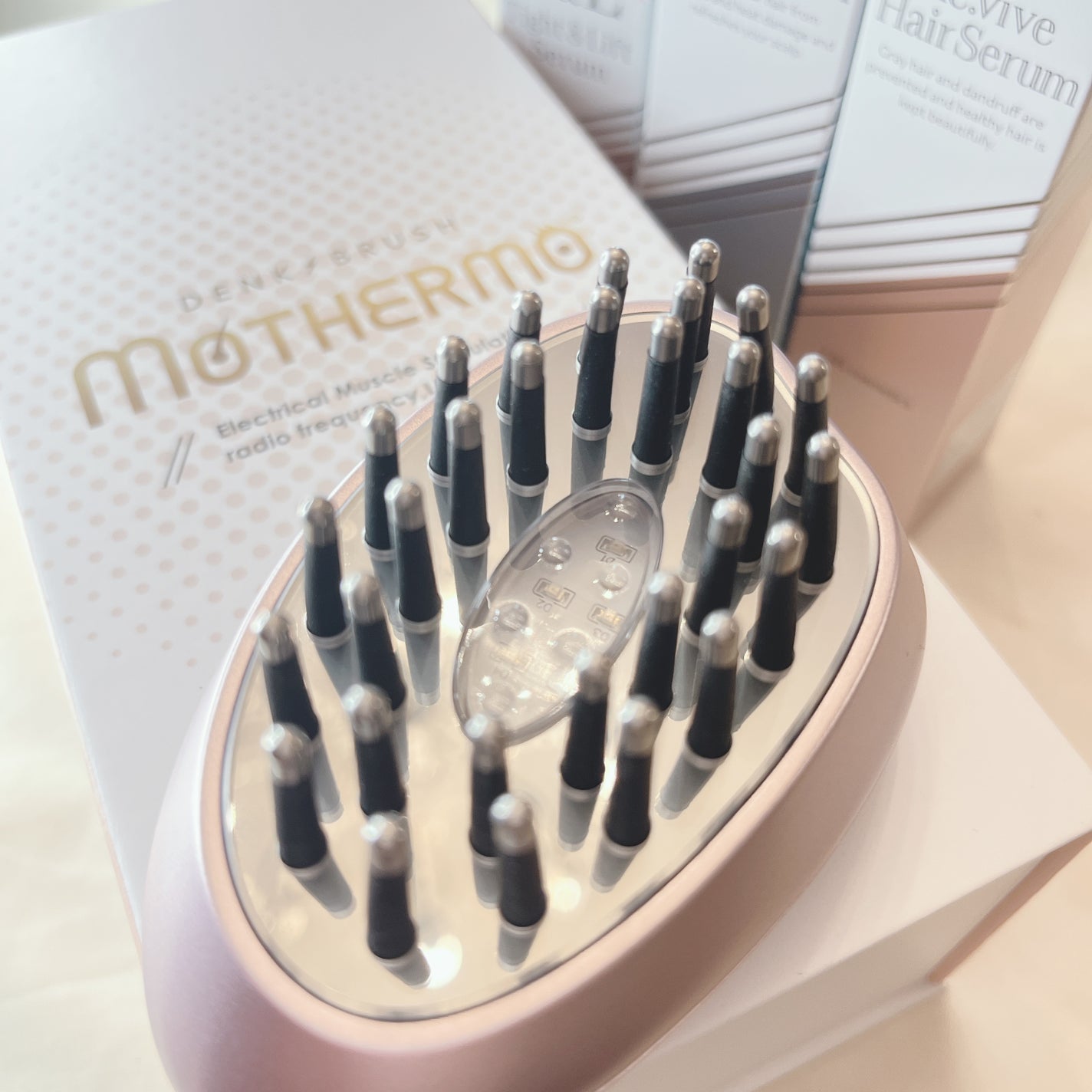 デンキブラシ モッサーモ/CBS cosmetics/ヘッドマッサージャーを使ったクチコミ(3枚目)