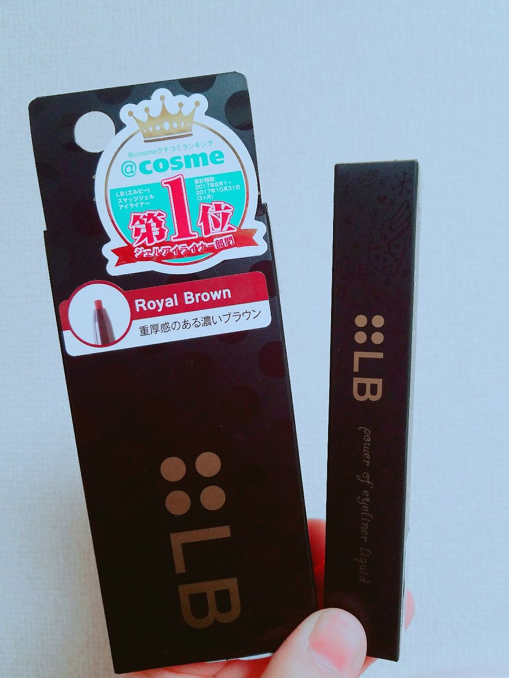 スマッジジェルアイライナー/LB/ジェルアイライナーを使ったクチコミ（1枚目）