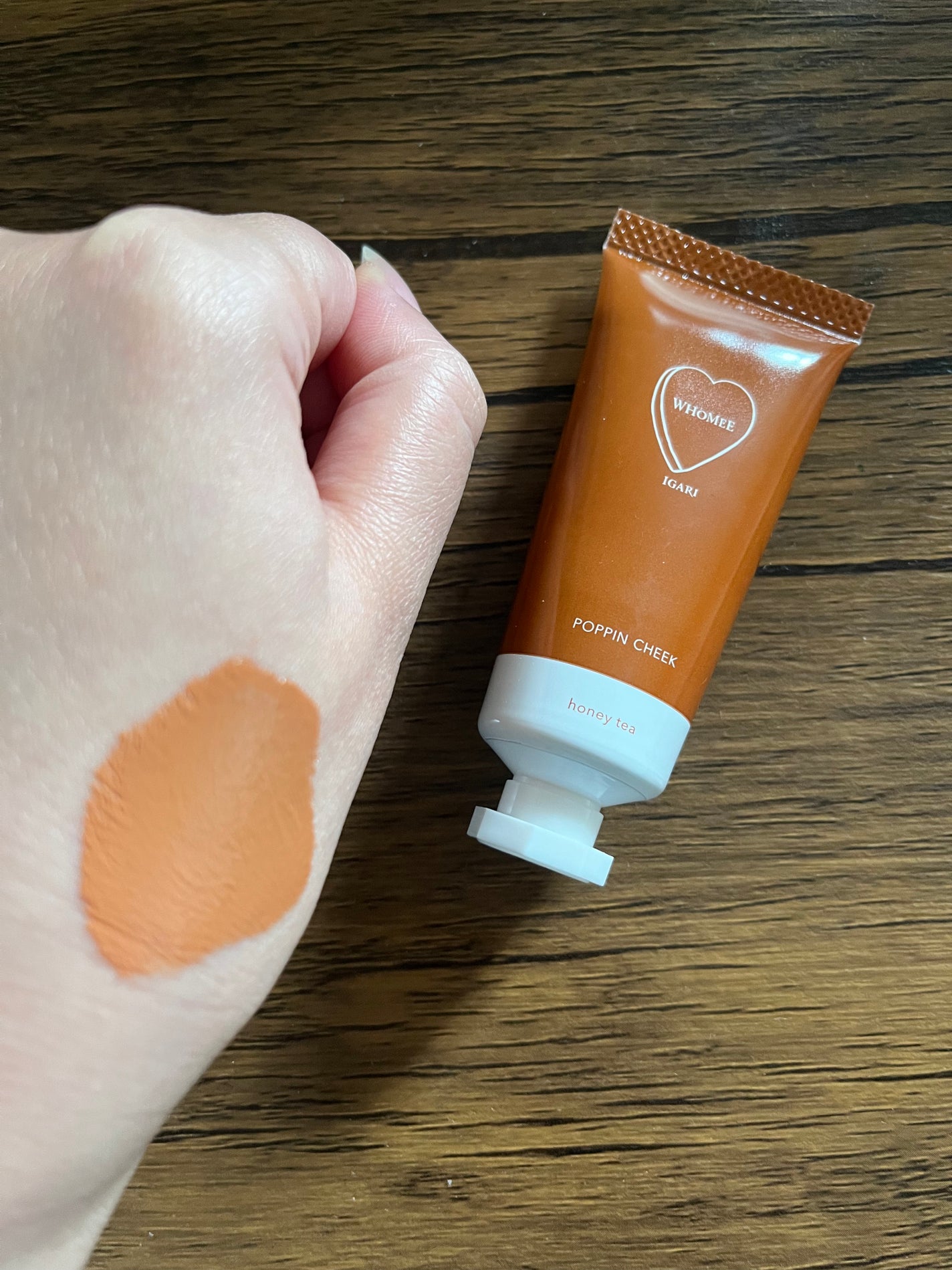 ポッピンチーク/WHOMEE/ジェル・クリームチークを使ったクチコミ(2枚目)