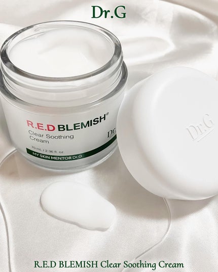 レッドブレミッシュ クリアスージングクリーム/Dr.G/フェイスクリームを使ったクチコミ(4枚目)