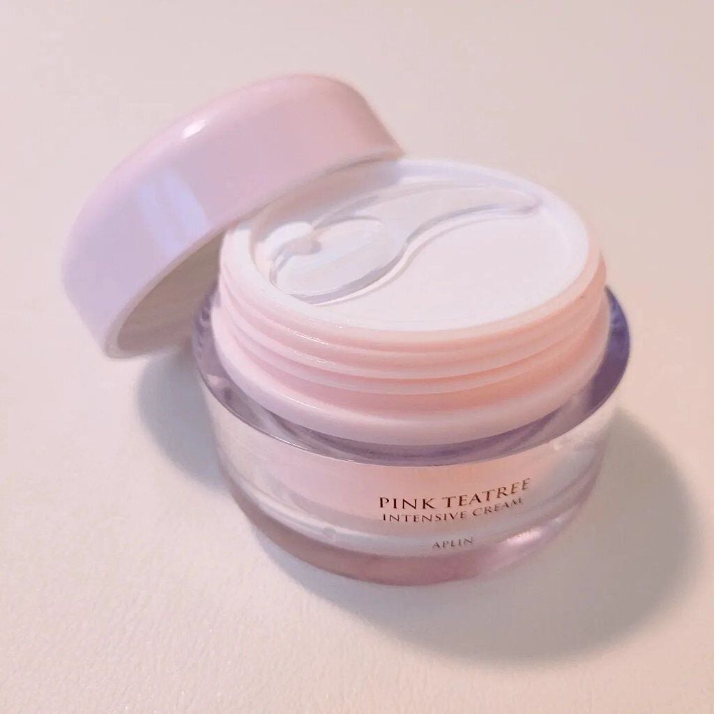 ピンクティーツリークリーム/APLIN/フェイスクリームを使ったクチコミ(3枚目)