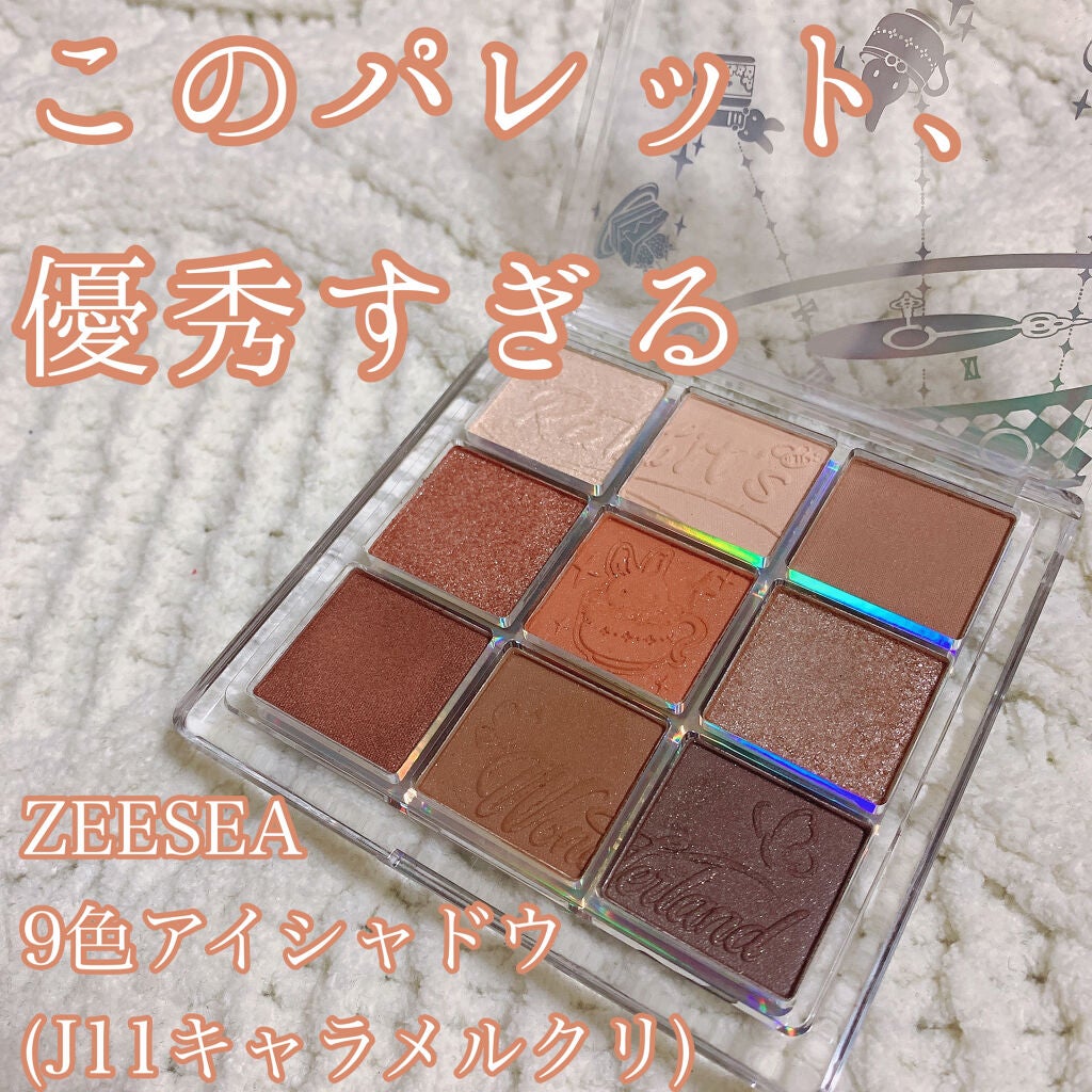 クォーツ 9色アイシャドウパレット(ドリームランドアイシャドウ)/ZEESEA/アイシャドウパレットを使ったクチコミ(1枚目)