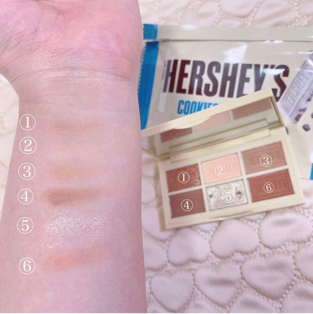 ハーシー プレイカラーアイズミニ/ETUDE/アイシャドウパレットを使ったクチコミ(2枚目)