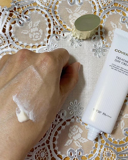 トリートメント デイ クリーム/COVERMARK/日焼け止めクリームを使ったクチコミ(3枚目)