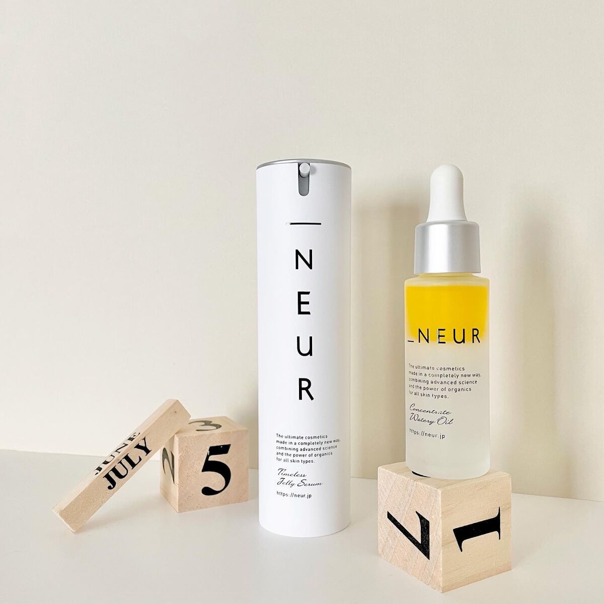 _NEUR コンセントレート・ウォータリーオイル 試してみた】コンセントレート・ウォータリーオイル アンダー