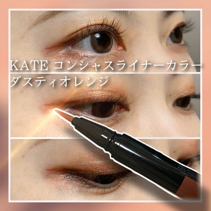 コンシャスライナーカラー/KATE/リキッドアイライナーを使ったクチコミ(1枚目)