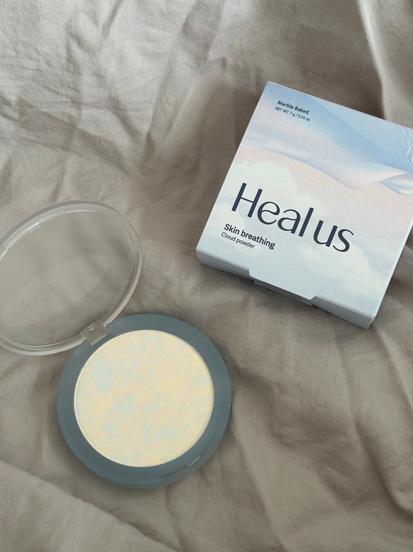 クラウドパウダー/Healus/プレストパウダーを使ったクチコミ(6枚目)