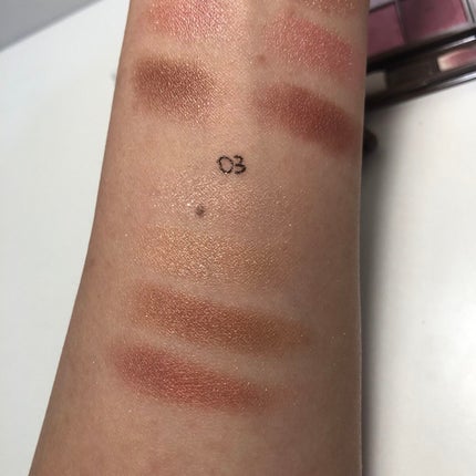 ニュアンスオンアイシャドウ/CEZANNE/アイシャドウパレットを使ったクチコミ(4枚目)