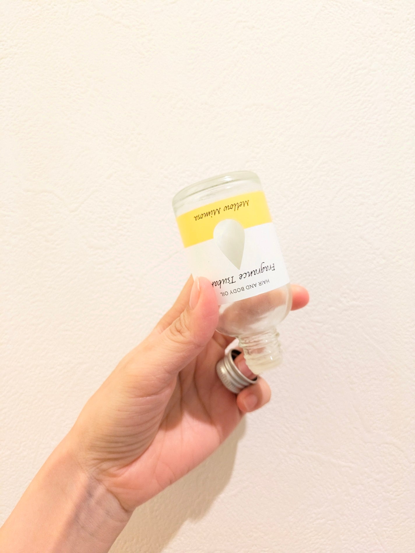 フレグランス椿オイル メローミモザ/本島椿/香水(レディース)を使ったクチコミ(1枚目)