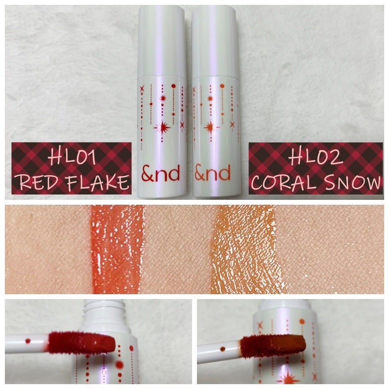 アンドバイロムアンド グラッシーボムティント/&nd by rom&nd/リップティントを使ったクチコミ(2枚目)