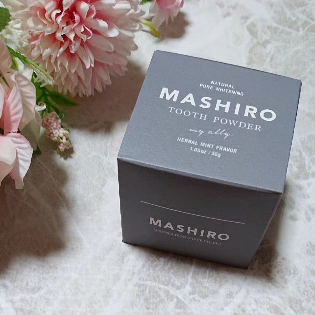 MASHIRO 薬用ホワイトニングパウダー ハーブミント/MASHIRO/歯磨き粉を使ったクチコミ(2枚目)