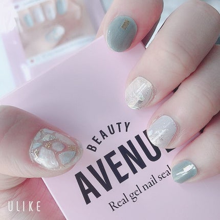 リアルジェルネイルシール/BEAUTY AVENUE/ネイルシールを使ったクチコミ(4枚目)