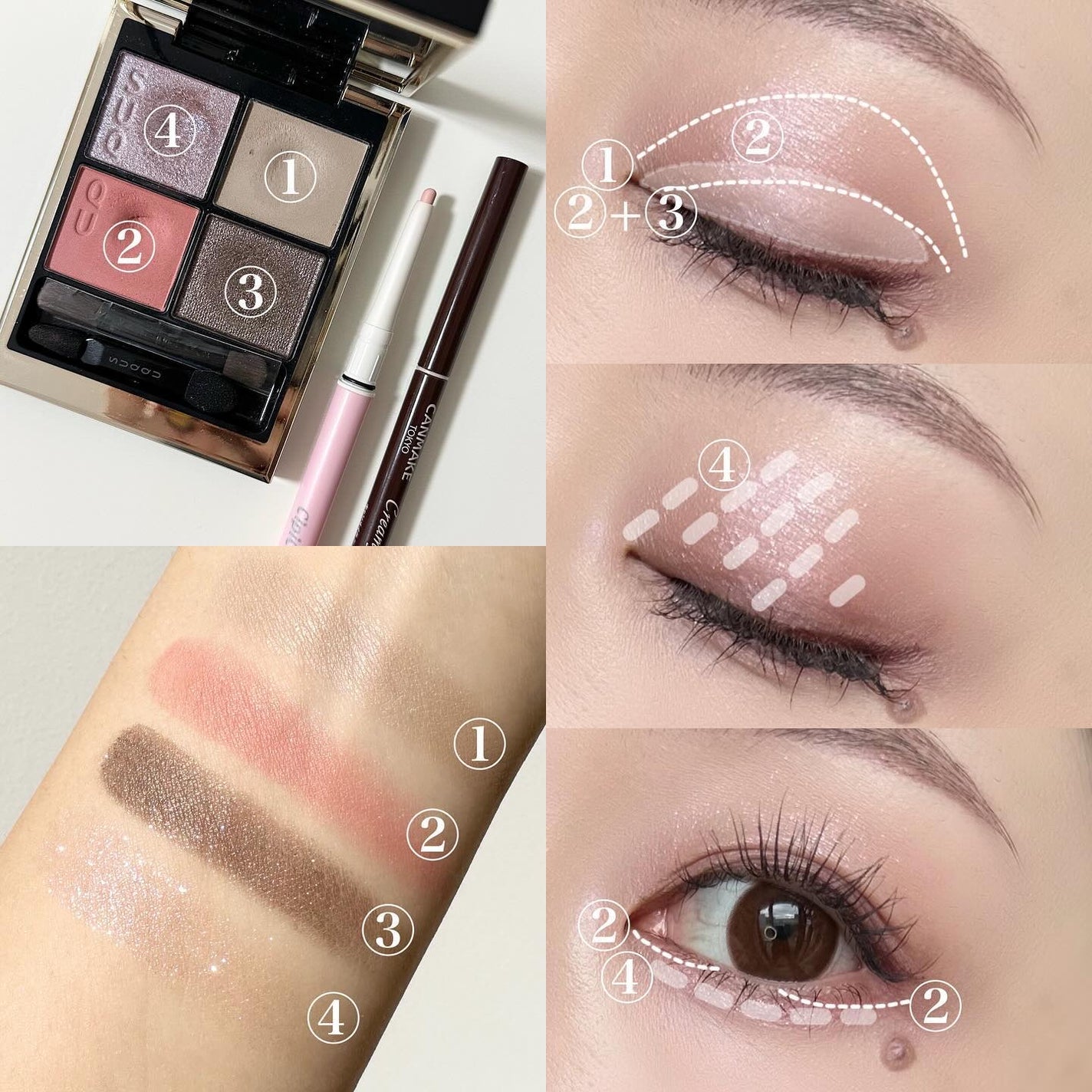 シグニチャー カラー アイズ/SUQQU/アイシャドウパレットを使ったクチコミ(3枚目)