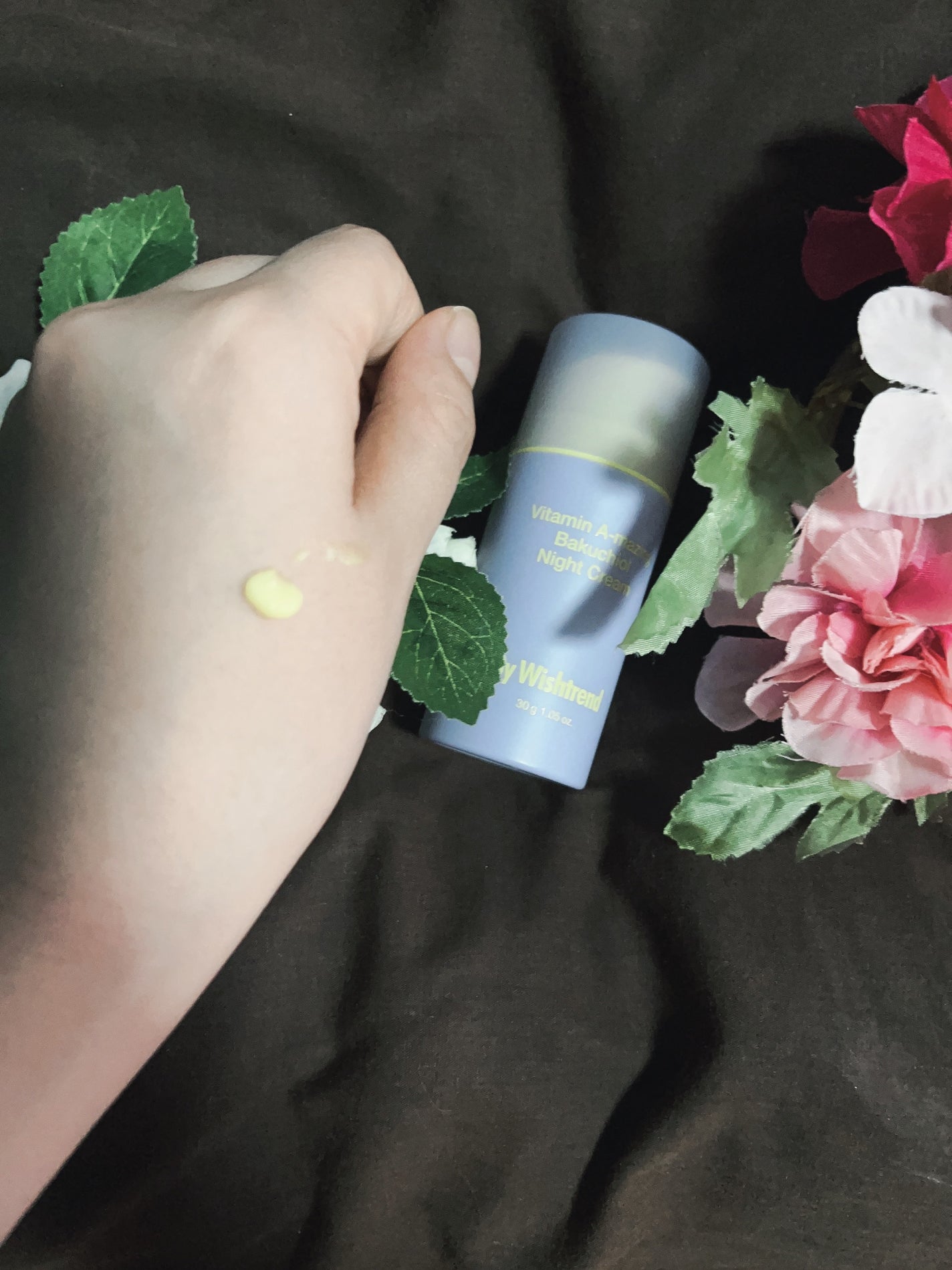 ビタミンA-mazingバクチオールナイトクリーム/By Wishtrend/フェイスクリームを使ったクチコミ(2枚目)