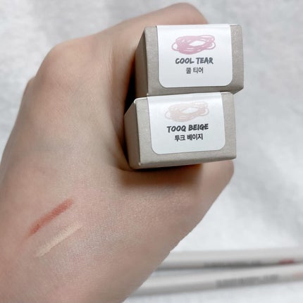 ウォータープルーフ スリム アイライナー/Tooq/ジェルアイライナーを使ったクチコミ(4枚目)