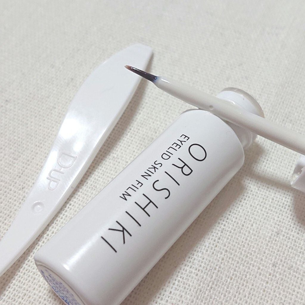 オリシキ アイリッドスキンフィルム /D-UP/二重まぶた用アイテムを使ったクチコミ(2枚目)