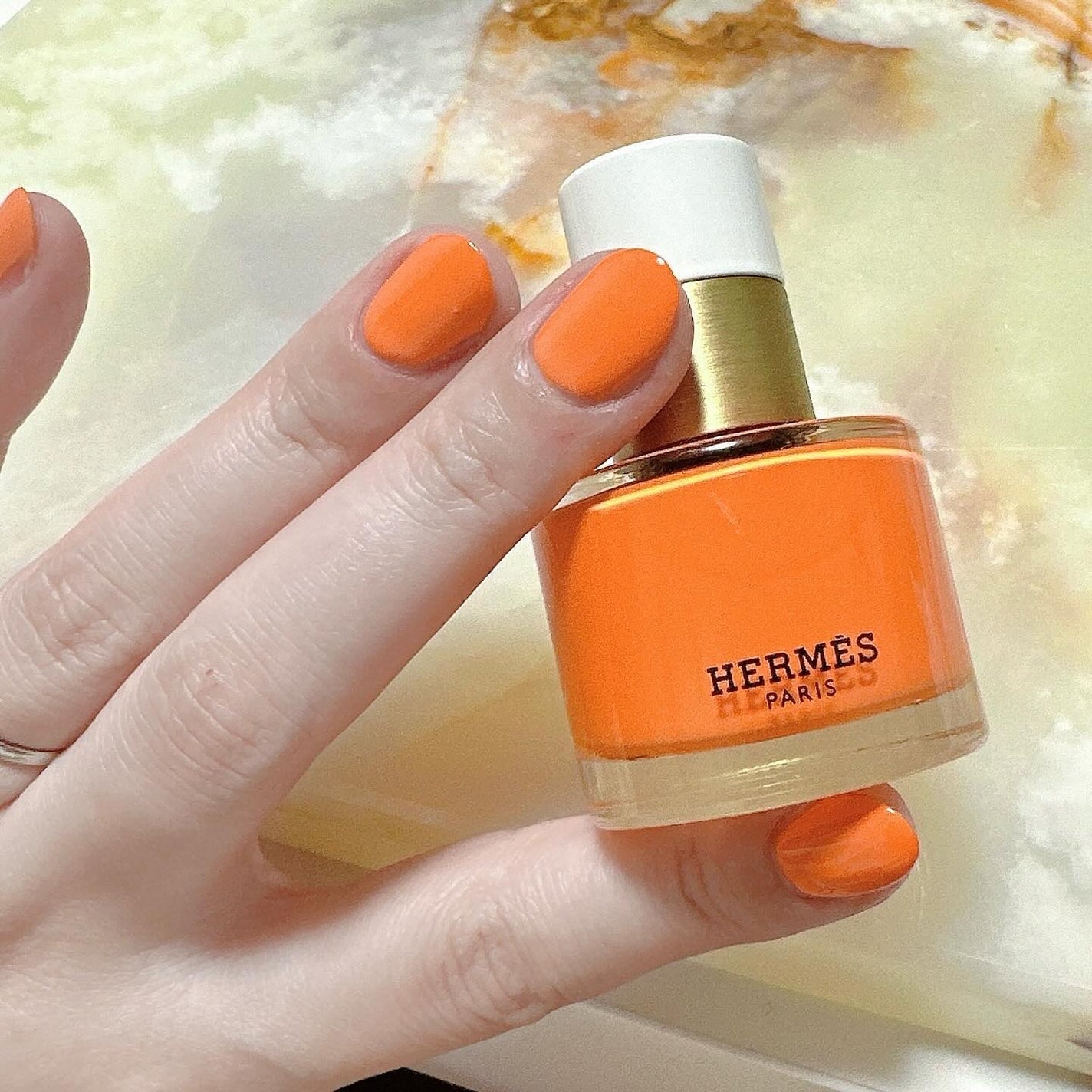 レ マン エルメス ヴェルニ エマイユ/エルメス/マニキュアを使ったクチコミ(1枚目)