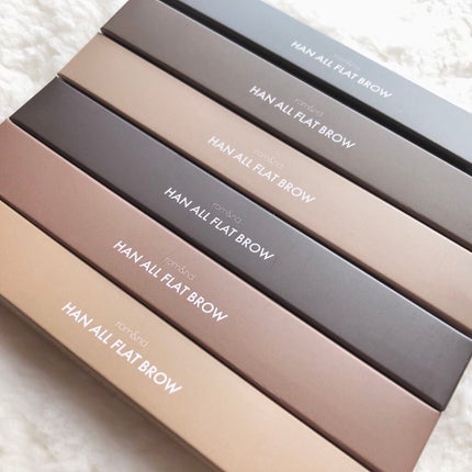 ハンオールフラットブロウ/rom&nd/アイブロウペンシルを使ったクチコミ(5枚目)