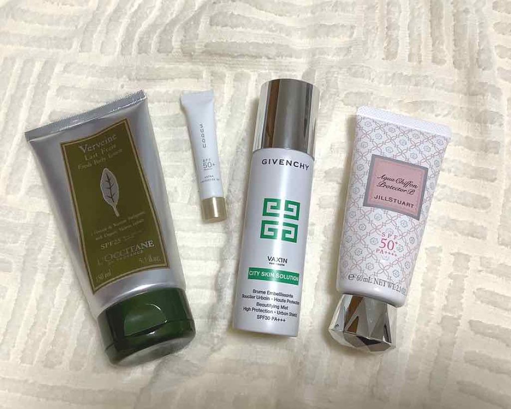 リラックス アクアシフォン プロテクター EW/JILL STUART/日焼け止めジェルを使ったクチコミ（1枚目）