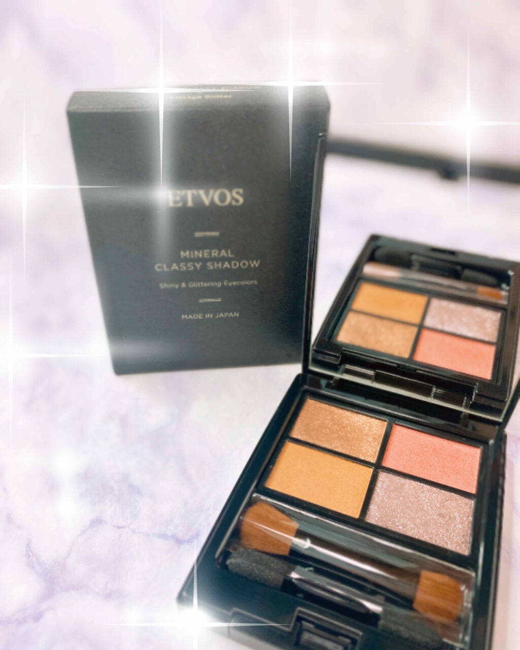 ミネラルクラッシィシャドー/エトヴォス/アイシャドウパレットを使ったクチコミ(2枚目)