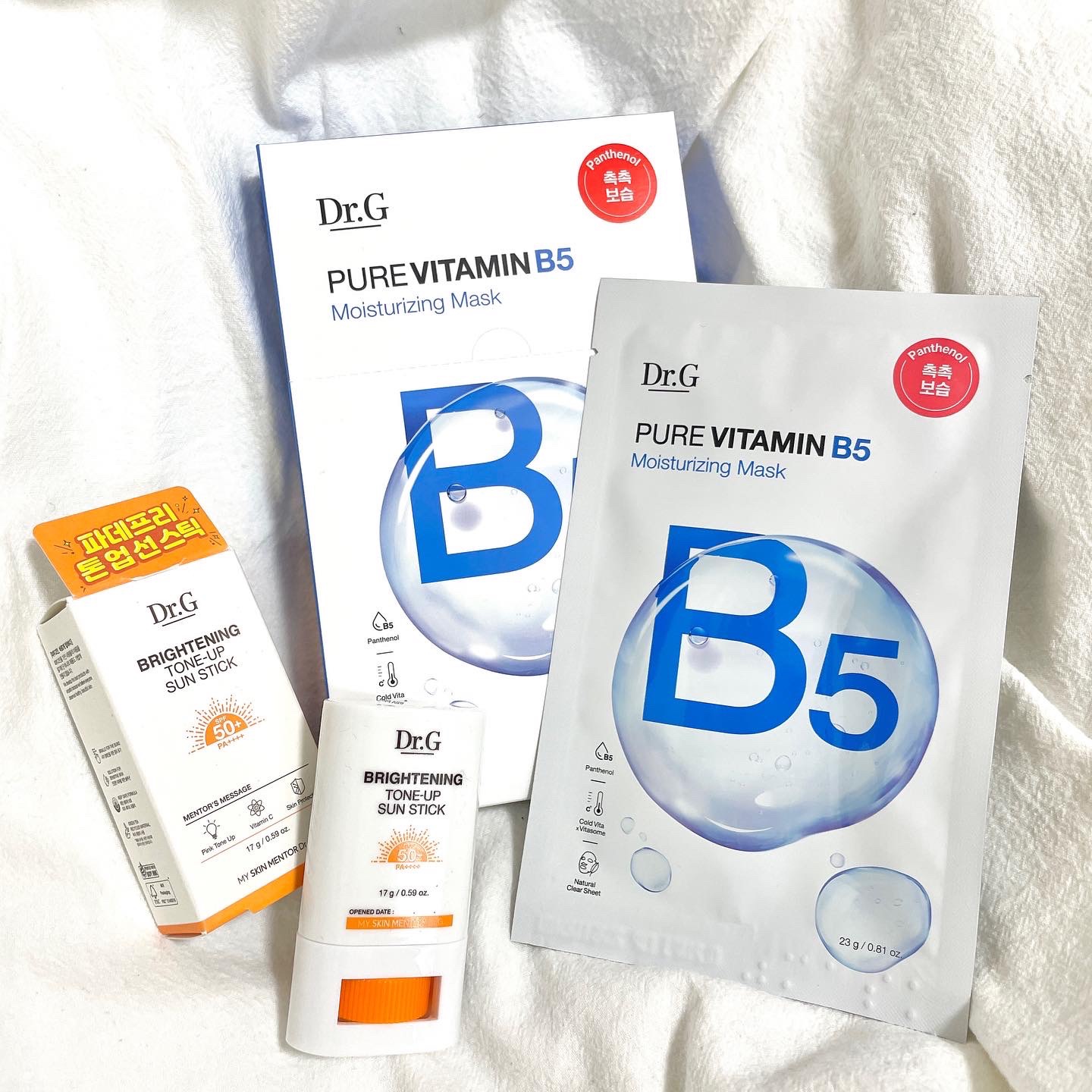 ブライトニングアップサンスティック SPF50+ PA++++/Dr.G/日焼け止めスティックを使ったクチコミ（1枚目）