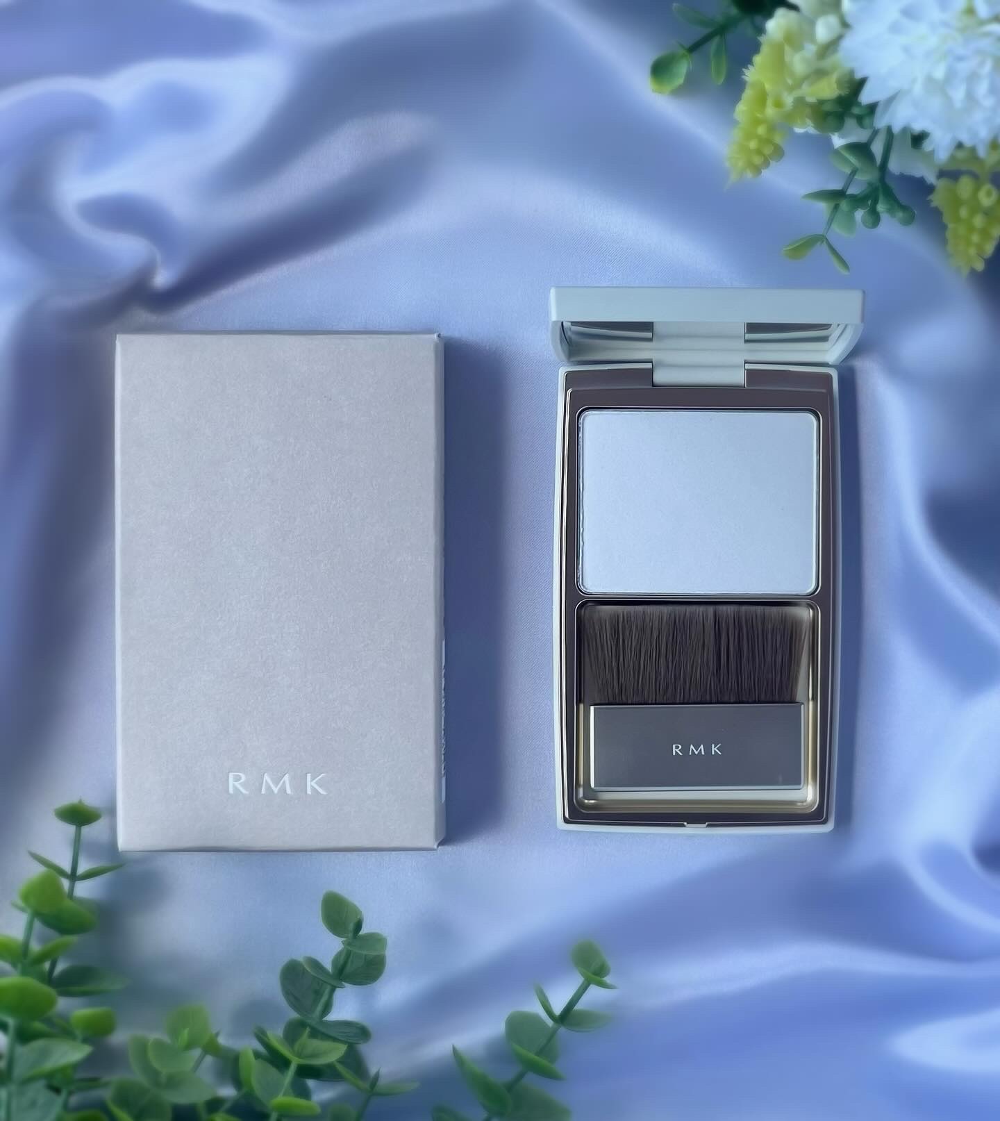 シルクフィット セッティングパウダー/RMK/プレストパウダーを使ったクチコミ（2枚目）