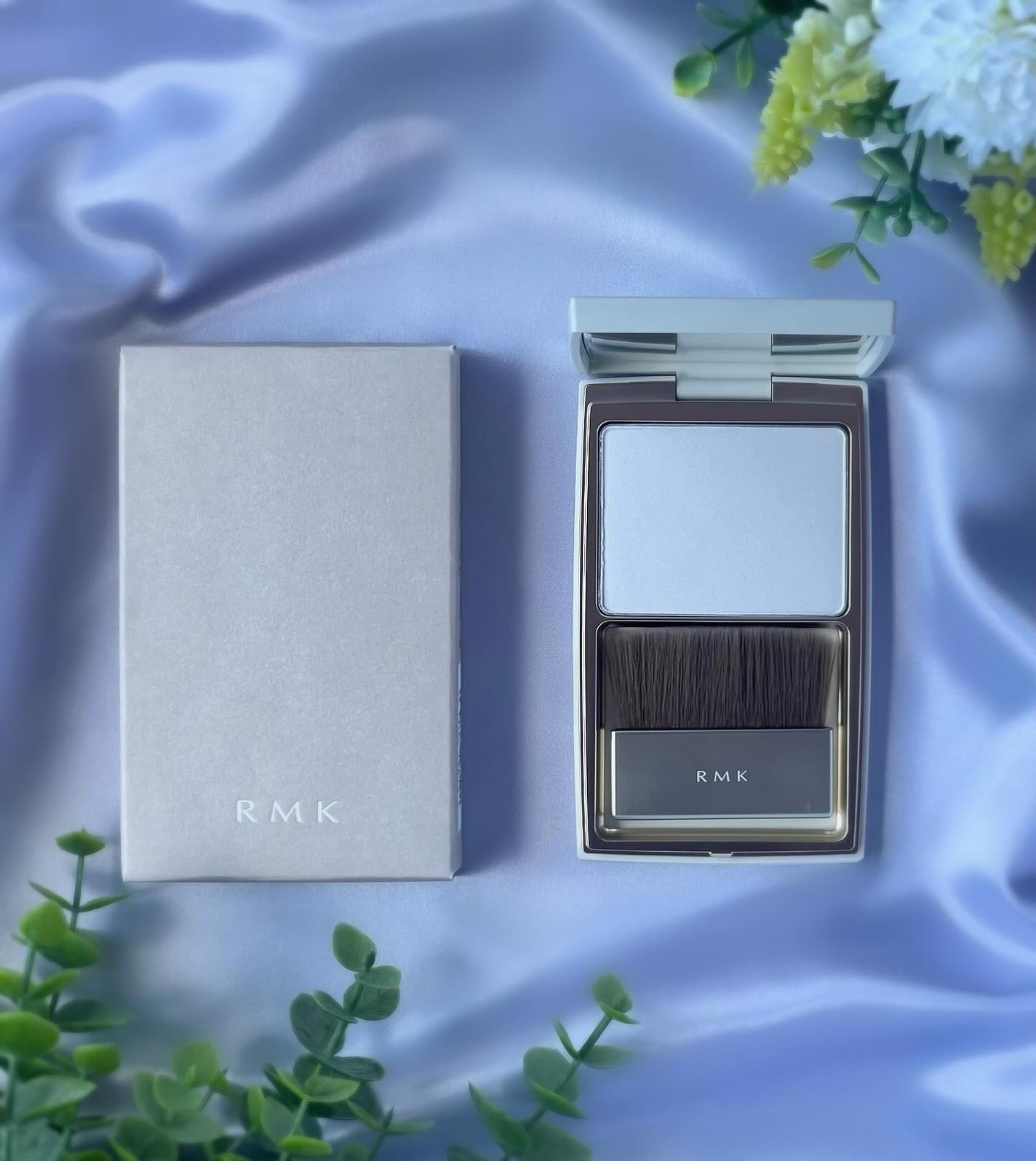 シルクフィット セッティングパウダー/RMK/プレストパウダーを使ったクチコミ(2枚目)