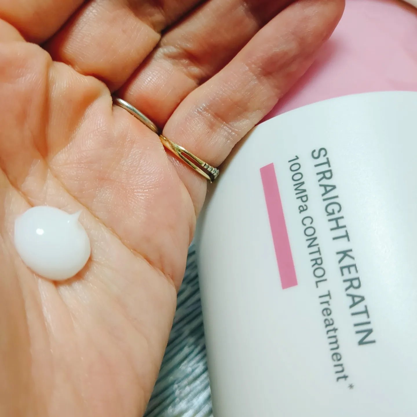 アンレーベル　ラボ　KRコントロール　シャンプー/トリートメント トリートメント（400ml）/unlabel/市販シャンプーを使ったクチコミ（3枚目）