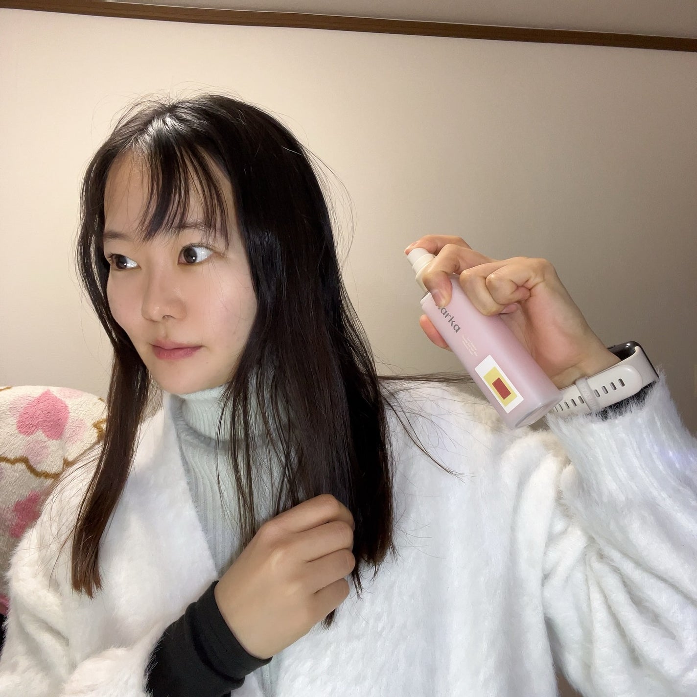 クリーミーベールヘアミスト ブロッサムダン/narka/ヘアミストを使ったクチコミ(5枚目)