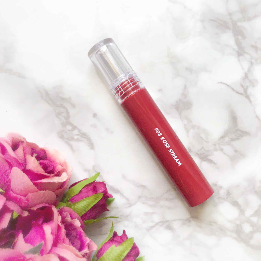 グラスティングウォーターティント/rom&nd/リップティントを使ったクチコミ（1枚目）