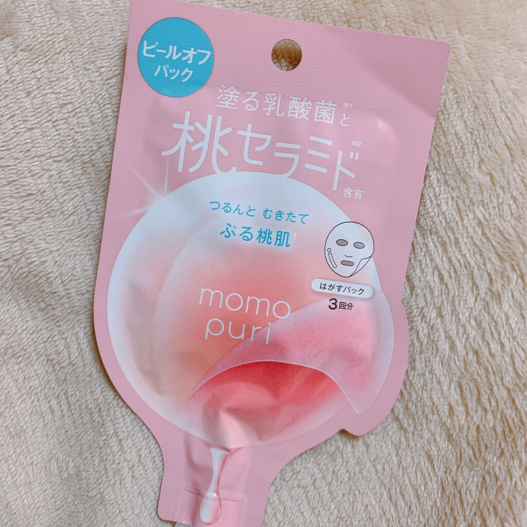 ももぷり フレッシュピールオフパック/ももぷり/ピーリングを使ったクチコミ（1枚目）