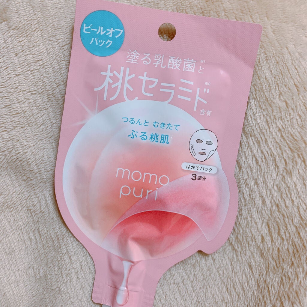 ももぷり フレッシュピールオフパック/ももぷり/ピーリングを使ったクチコミ(1枚目)