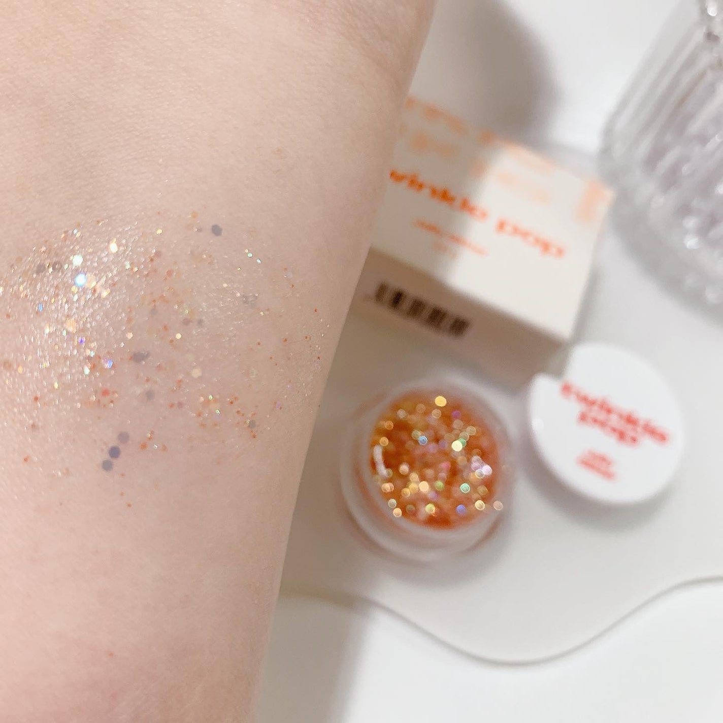 グリッターレイヤリングアイシャドウパレット/TWINKLE POP/アイシャドウパレットを使ったクチコミ(5枚目)