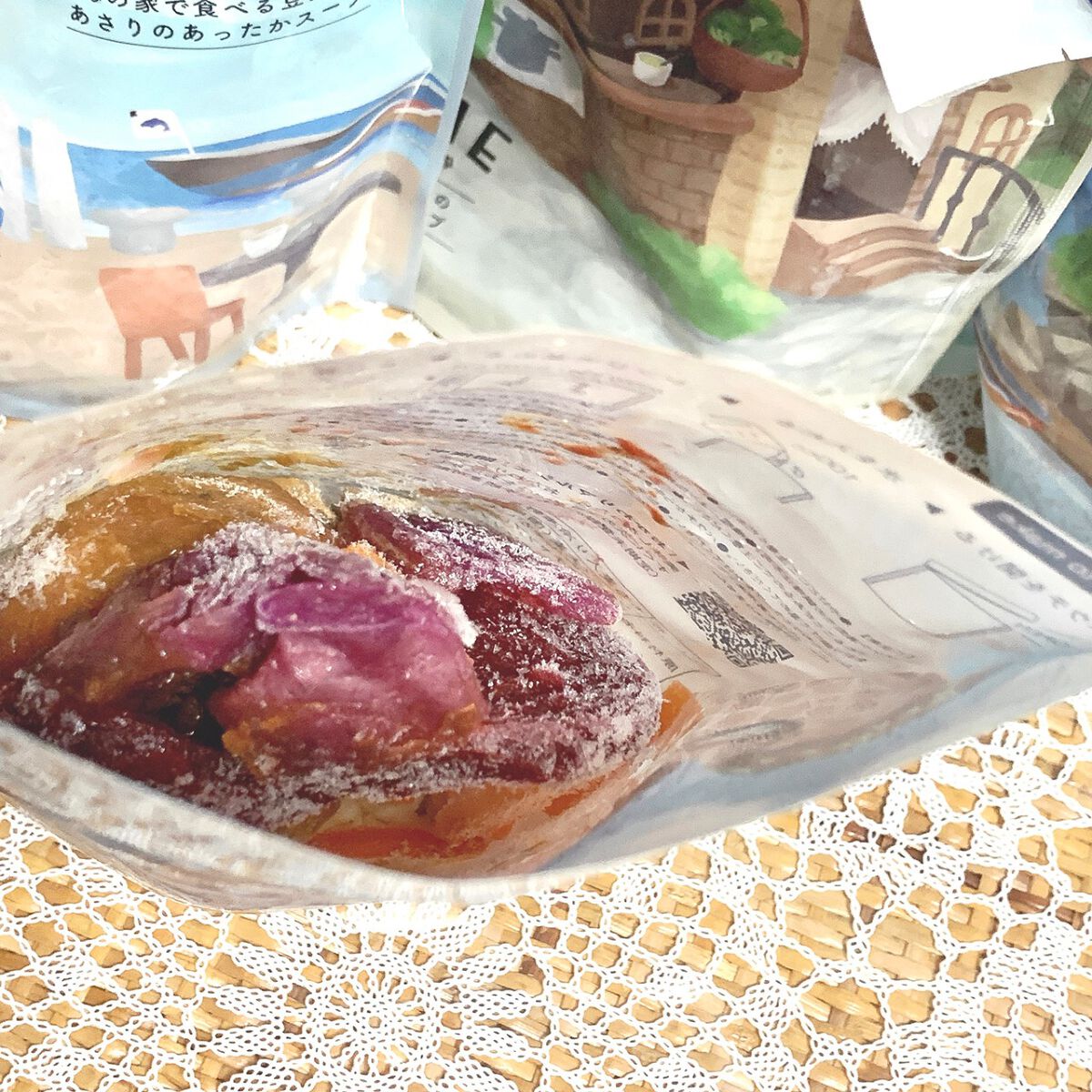 もち麦スープ/ラコックマルシェ/低糖質食品を使ったクチコミ（3枚目）