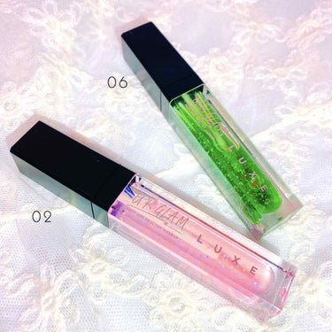 UR GLAM LUXE　TINT LIP GLOSS クリアピンク/U R GLAM/リップグロスを使ったクチコミ（2枚目）