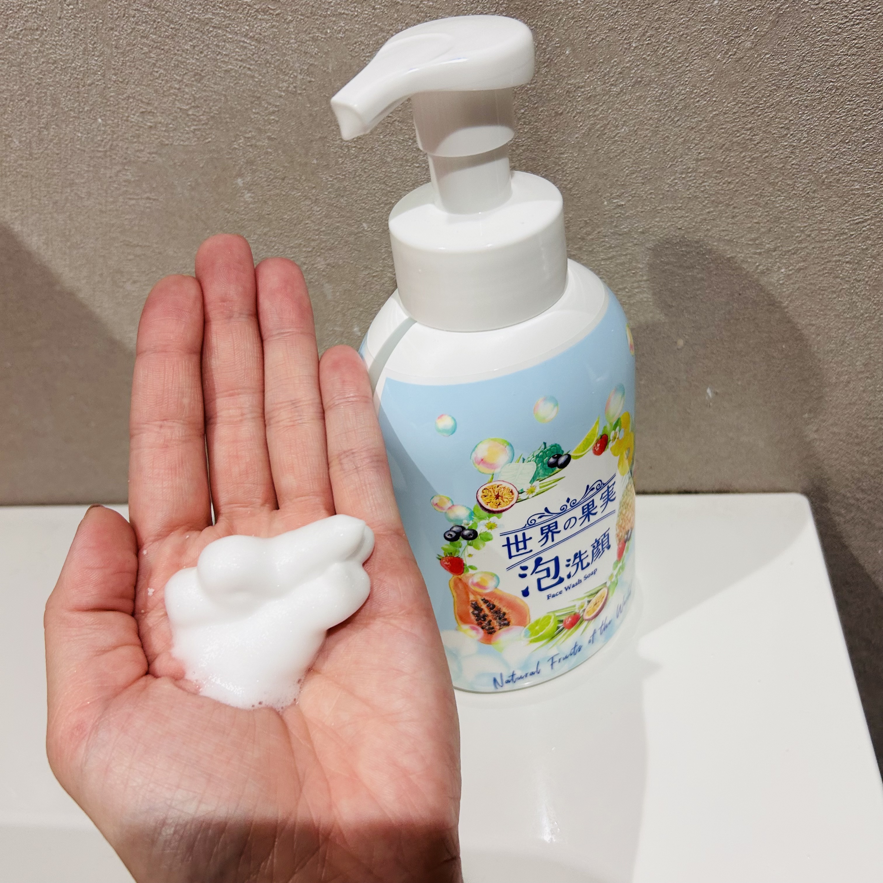 世界の果実 すっきり泡洗顔/世界の果実/泡洗顔を使ったクチコミ（2枚目）