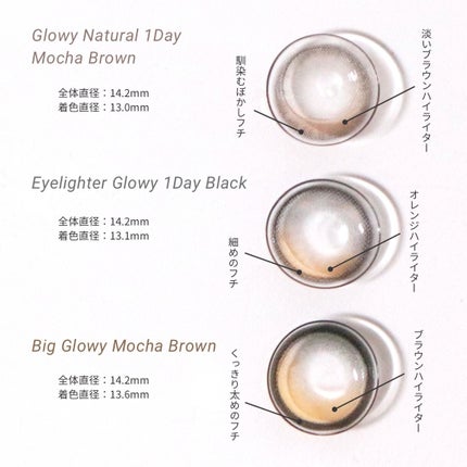 Glowy 1day/OLENS/ワンデー(1DAY)カラコンを使ったクチコミ(6枚目)