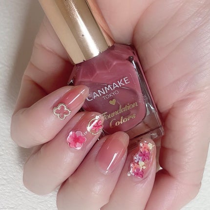 ファンデーションカラーズ/キャンメイク/マニキュアを使ったクチコミ(4枚目)