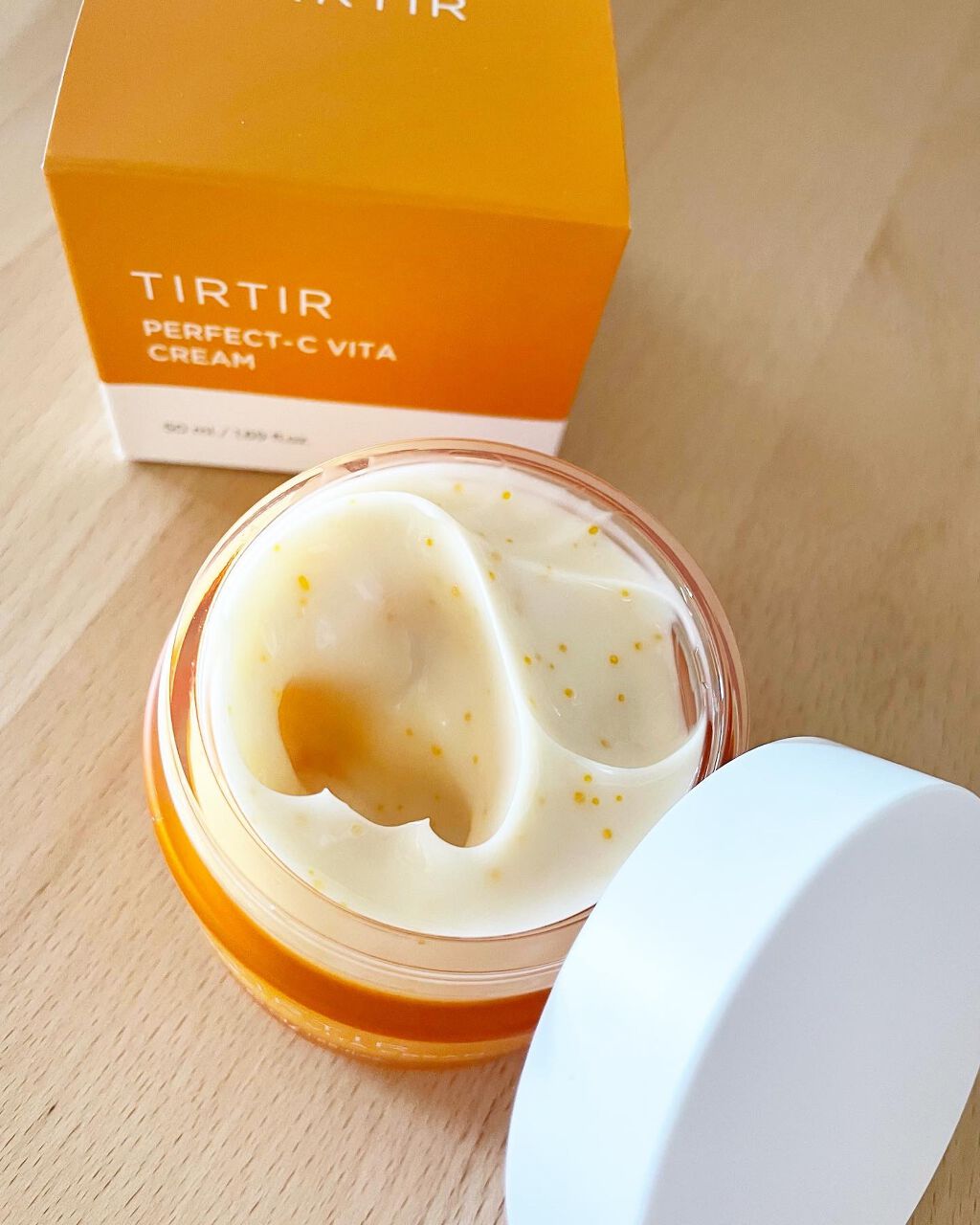 パーフェクトシー ビタクリーム/TIRTIR(ティルティル)/フェイスクリームを使ったクチコミ(2枚目)