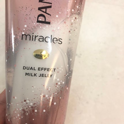 ミラクルズ デュアル エフェクト ミルク ジェリー/パンテーン/洗い流すヘアトリートメントを使ったクチコミ(2枚目)