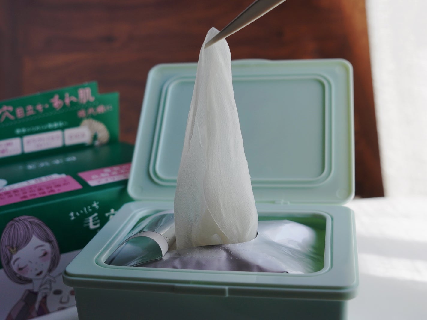 クリアターン まいにち毛穴小町マスク/クリアターン/シートマスク・パックを使ったクチコミ(4枚目)