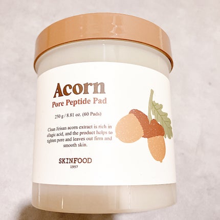 どんぐり ポア ペプチド パッド/SKINFOOD/トナーパッドを使ったクチコミ(1枚目)