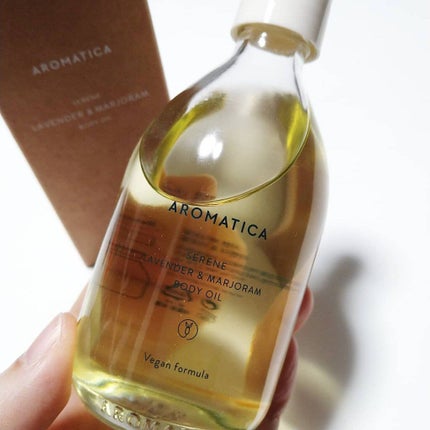 オーガニックボディーオイル ‐サレンボディオイル ラベンダー・マジョラム/AROMATICA/ボディオイルを使ったクチコミ(2枚目)