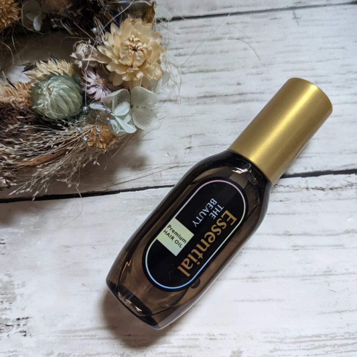 髪のキメ美容プレミアムヘアオイル/エッセンシャル/ヘアオイルを使ったクチコミ（1枚目）