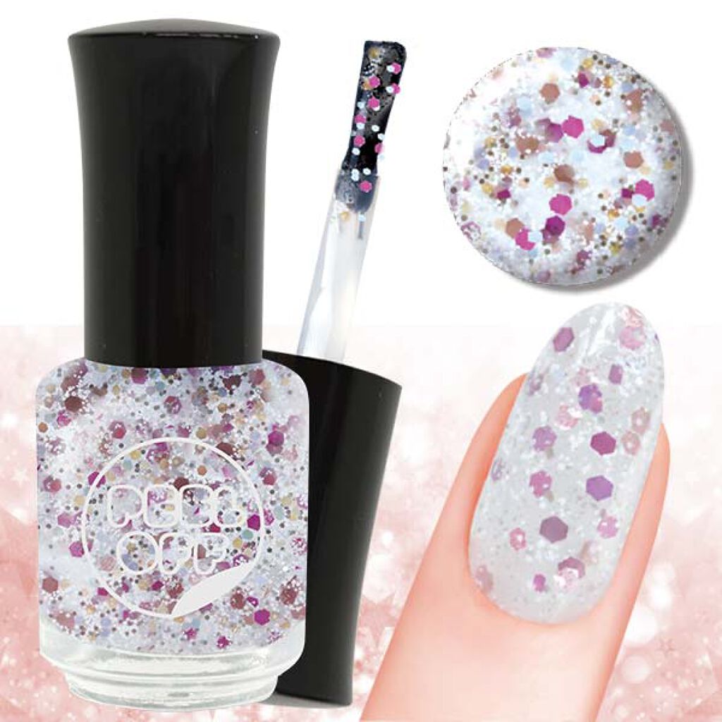 BWはがせるマニキュアラメ いちごミルク