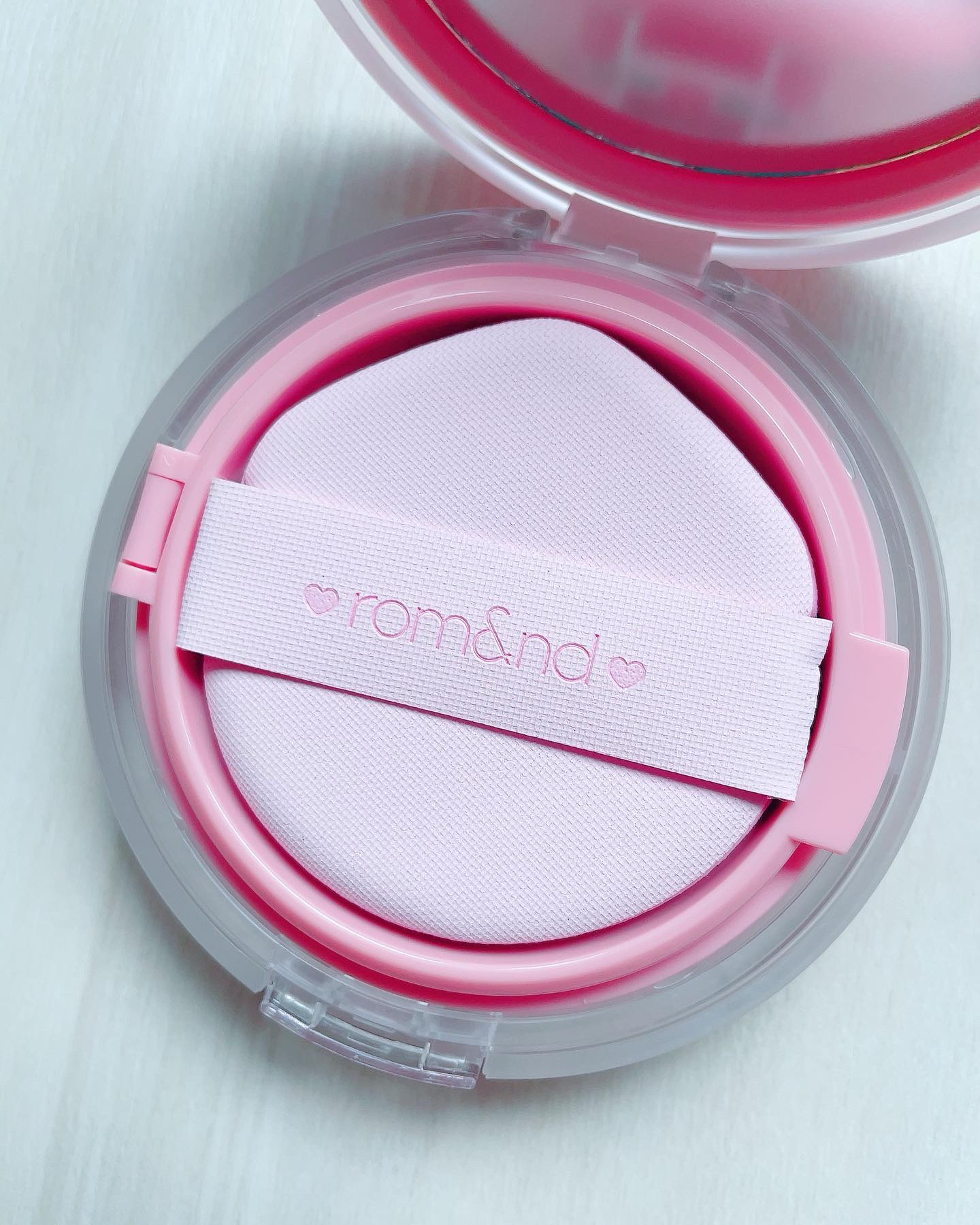 ヌーゼロクッション/rom&nd/クッションファンデーションを使ったクチコミ（2枚目）