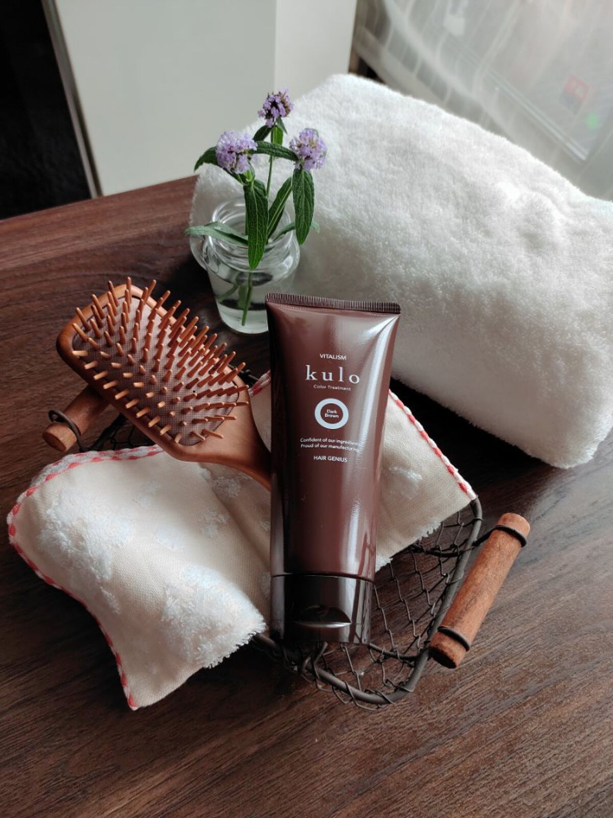 カラートリートメントkulo/VITALISM/洗い流すヘアトリートメントを使ったクチコミ（1枚目）