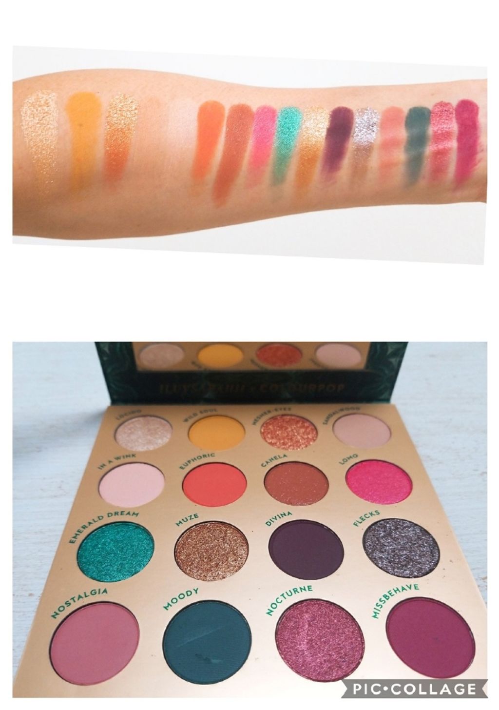 Eye Palette-Sweet Talk/ColourPop/アイシャドウパレットを使ったクチコミ(4枚目)