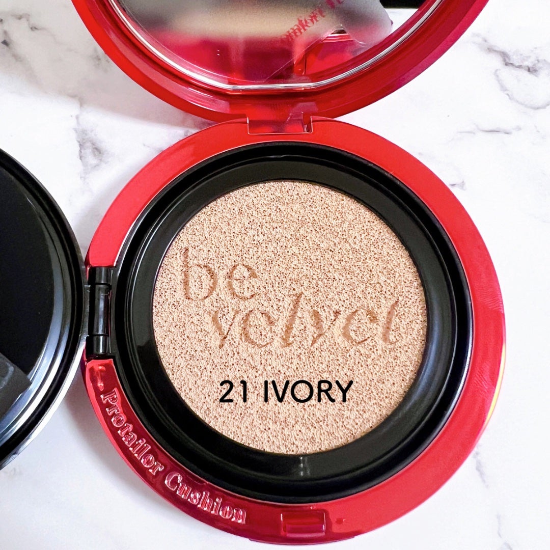 プロテーラービーベルベットカバークッション/espoir/クッションファンデーションを使ったクチコミ(4枚目)